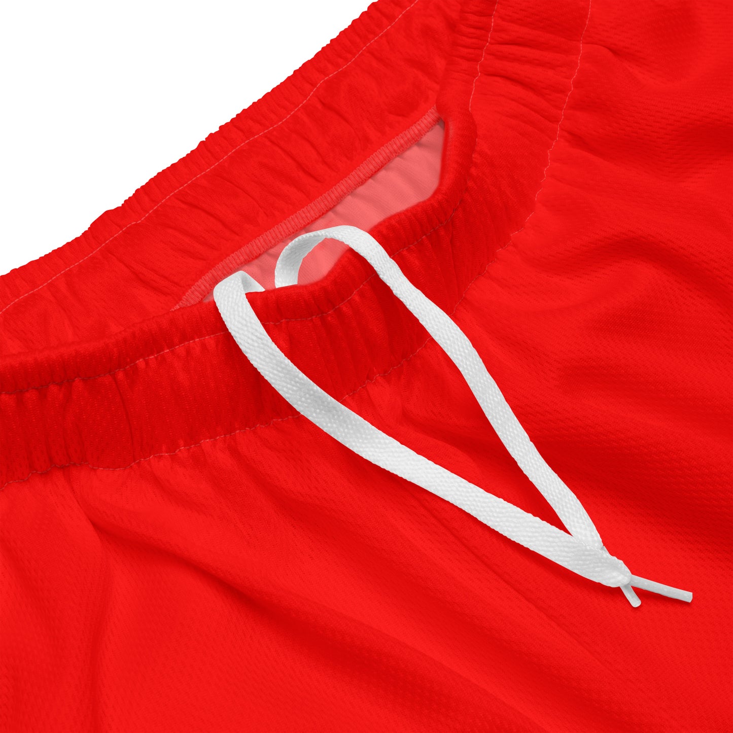 DB4200SHT-RED Unisex mesh shorts with side pockets